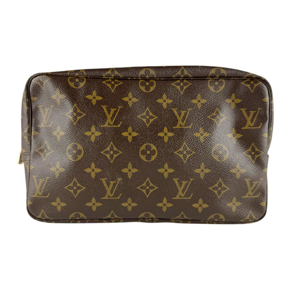 Louis Vuitton Shoulder Bag Monogram Trousses Toilette Canvas Brown